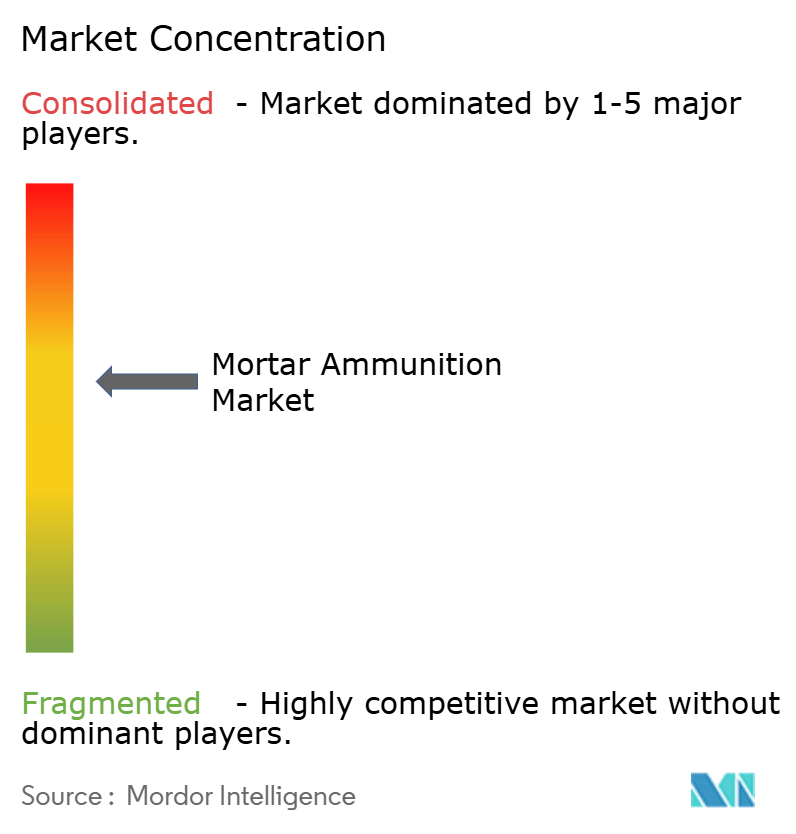 Mortar Ammunition Market Concentration Mortar Ammuntion Market Concentration