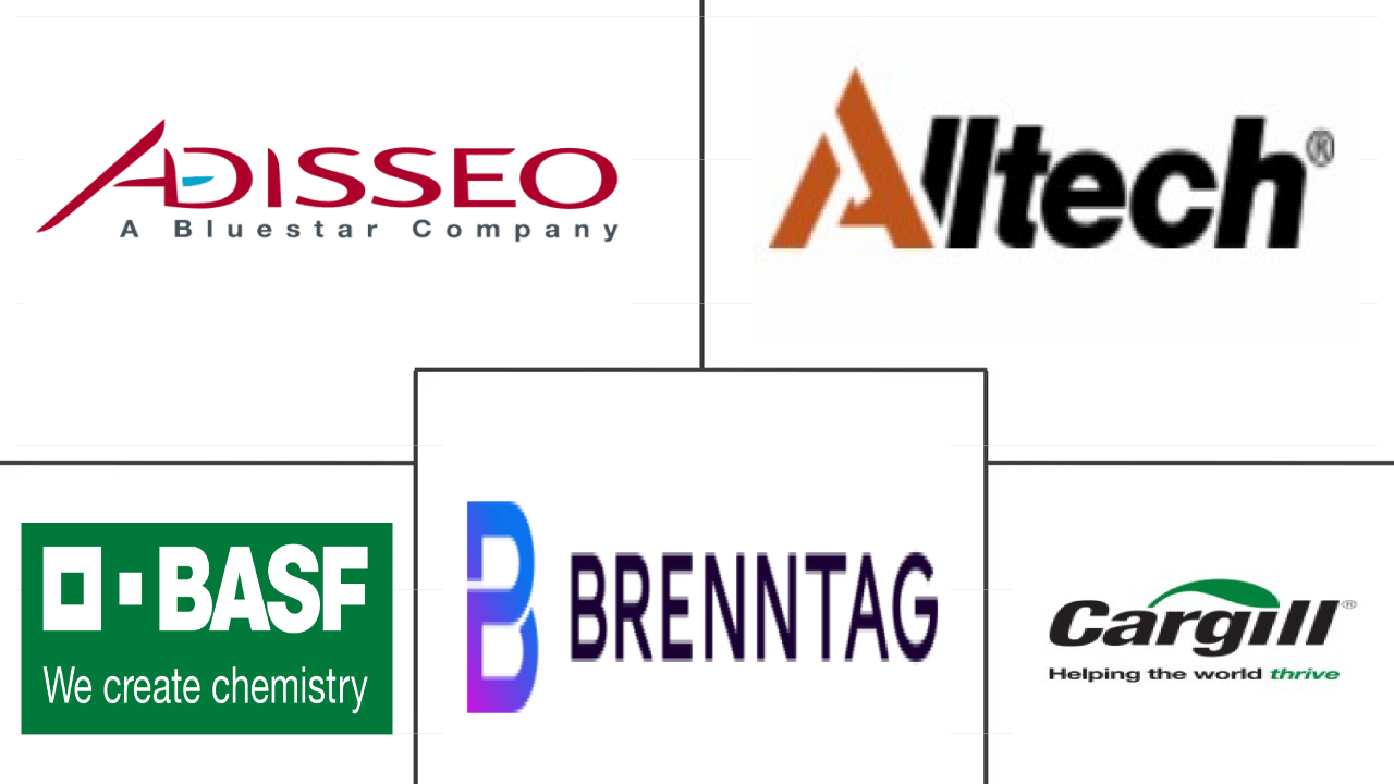 Major players in Feed Mycotoxin Detoxifiers industry