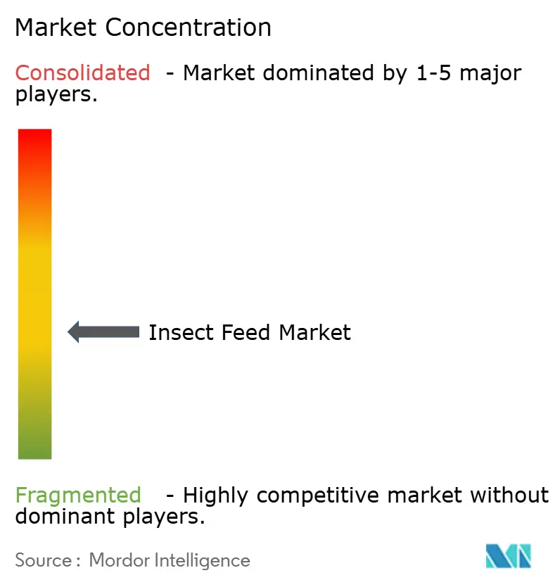 Insect Feed Market Concentration