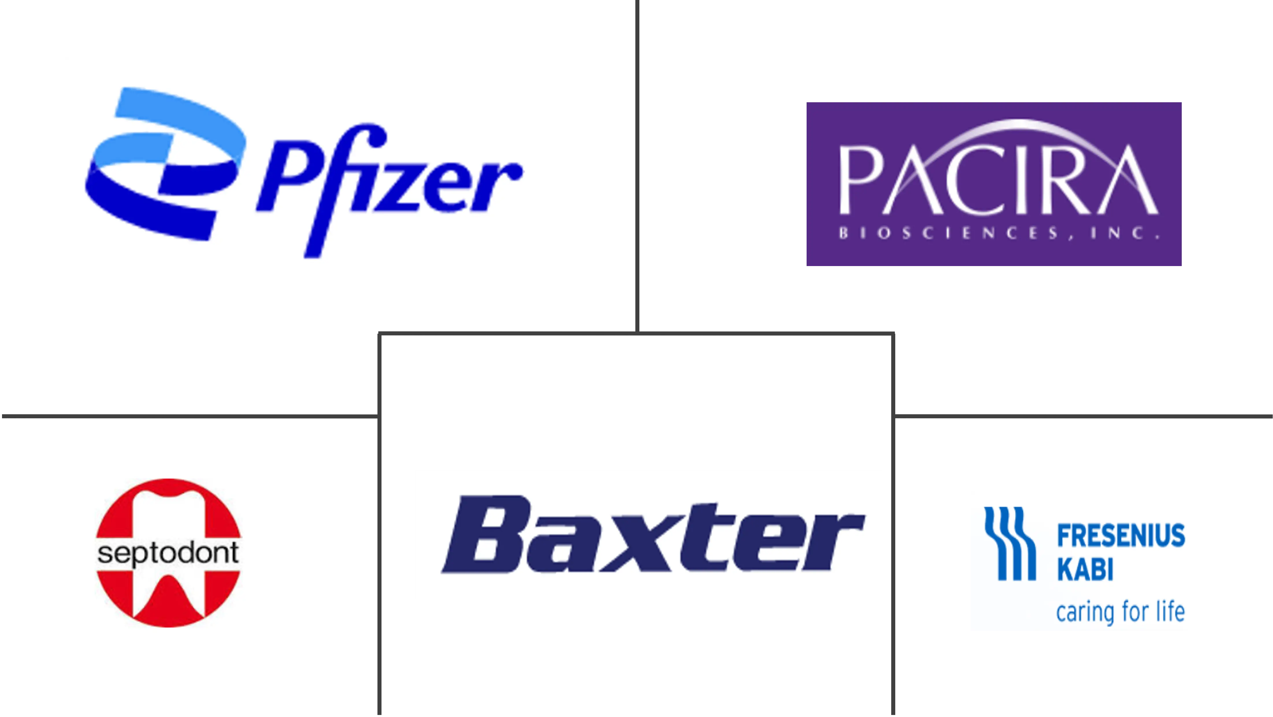 Major players in Local Anesthesia Drugs industry