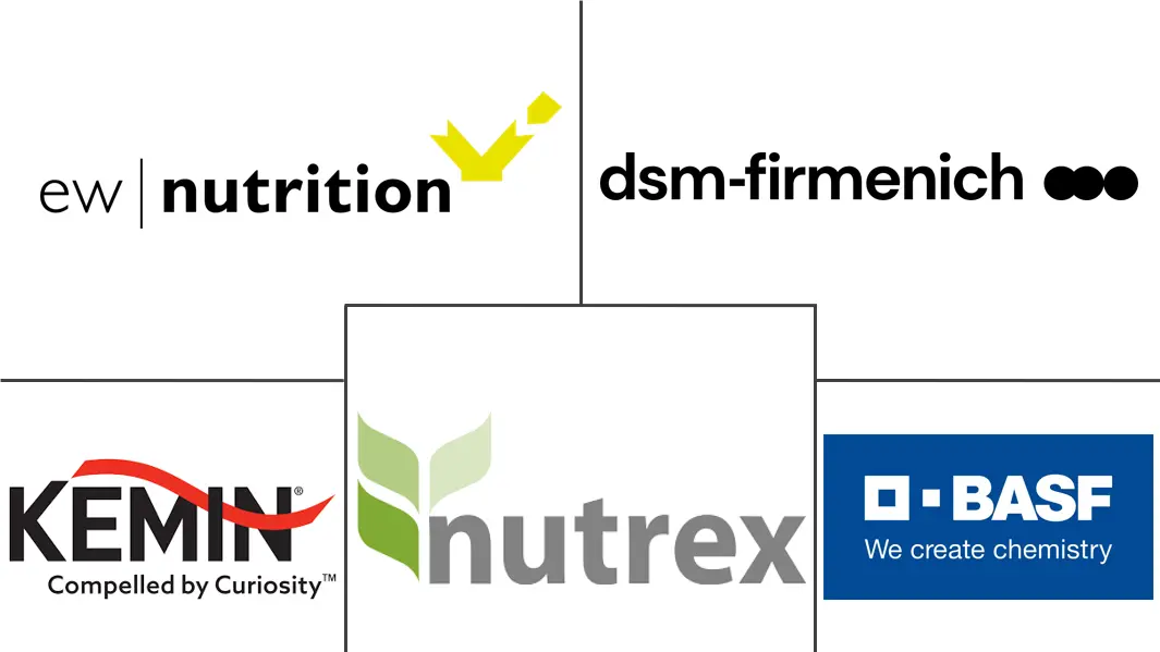 Major players in North America Feed Lutein And Zeaxanthin industry