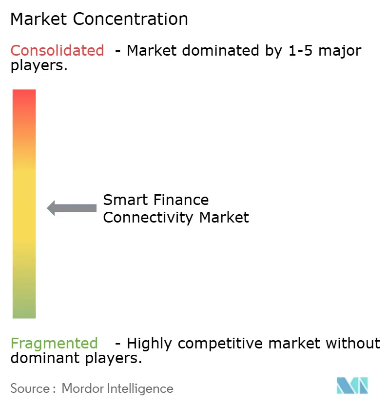 Smart Finance Connectivity Market Concentration